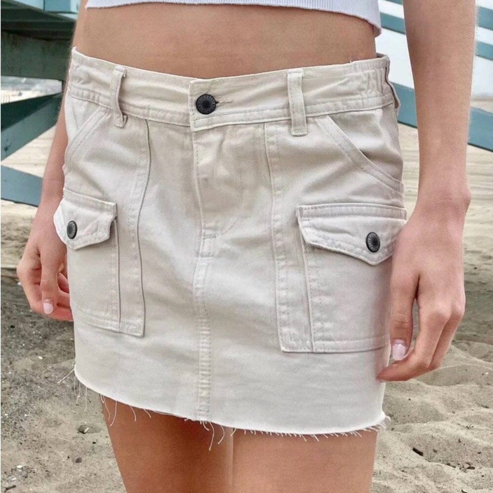 Brandy Melville Corinne Cargo Mini Skirt